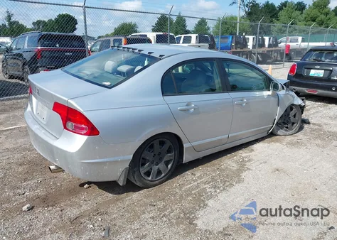 2007 Honda Civic Lx from USA, damaged, VIN 1HGFA16547L121592